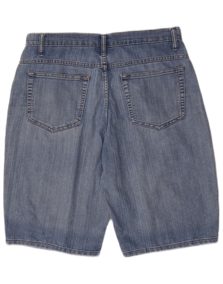 Lee Womens Riders Denim Shorts W32 Large Blue