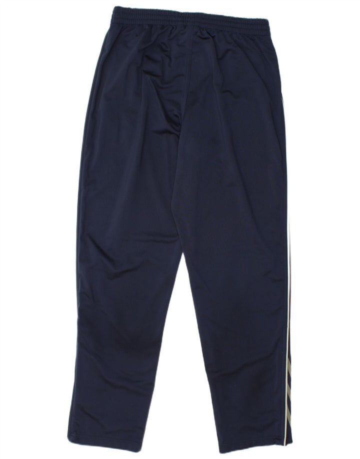 ADIDAS Mens Tracksuit Trousers UK 40/42 Medium  Navy Blue Polyester