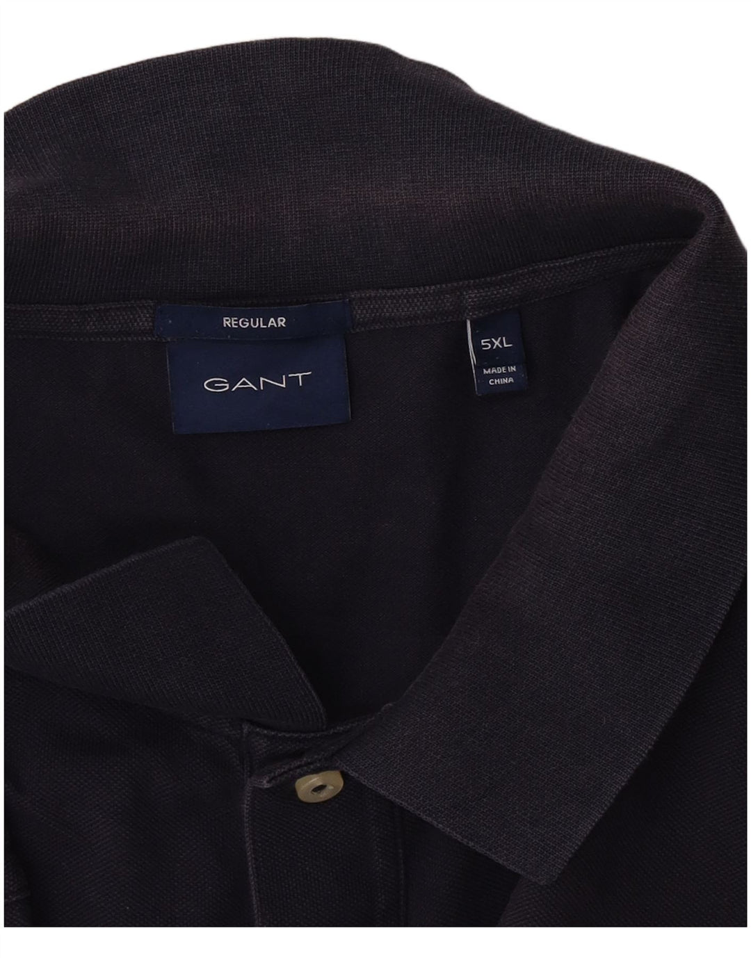 Gant Mens Regular Fit Polo Shirt 5XL Navy Blue