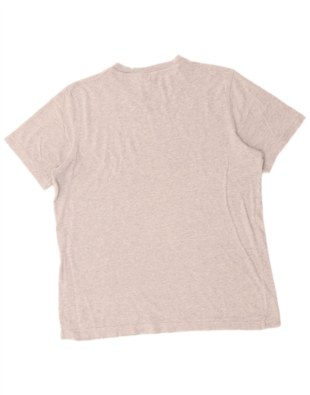 ADIDAS Mens Graphic T-Shirt Top Medium Grey Cotton