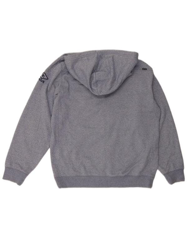 Rip Curl Mens Zip Hoodie Sweater Large Blue Cotton