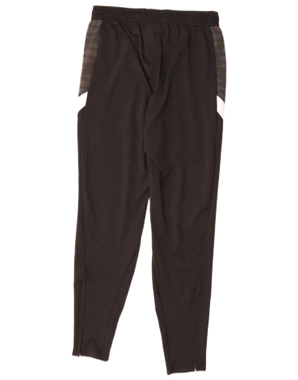 Nike Mens Dri Fit Graphic Tracksuit Trousers Small Black Colourblock