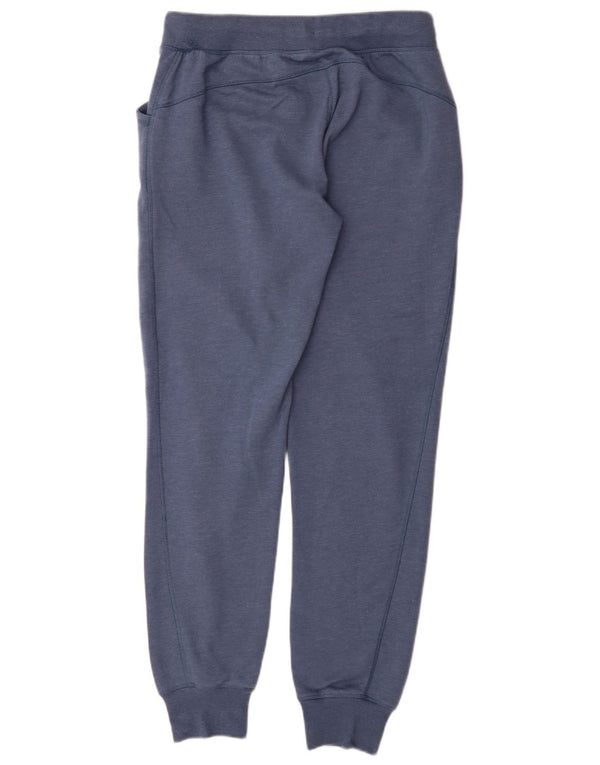 Asics Womens Tracksuit Trousers Joggers UK 16 Large Blue Cotton