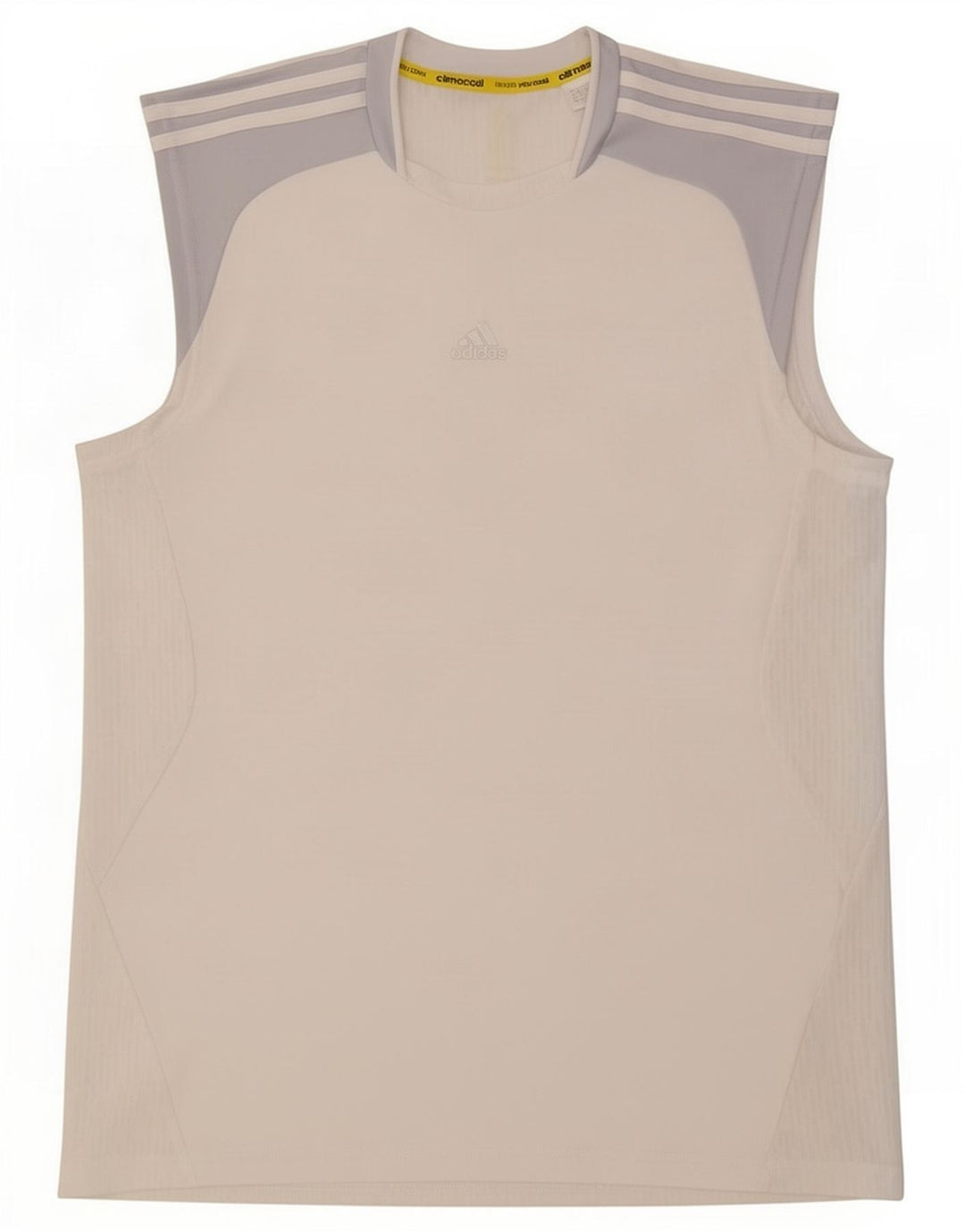 Adidas Mens Climacool Vest Top Medium White Colourblock