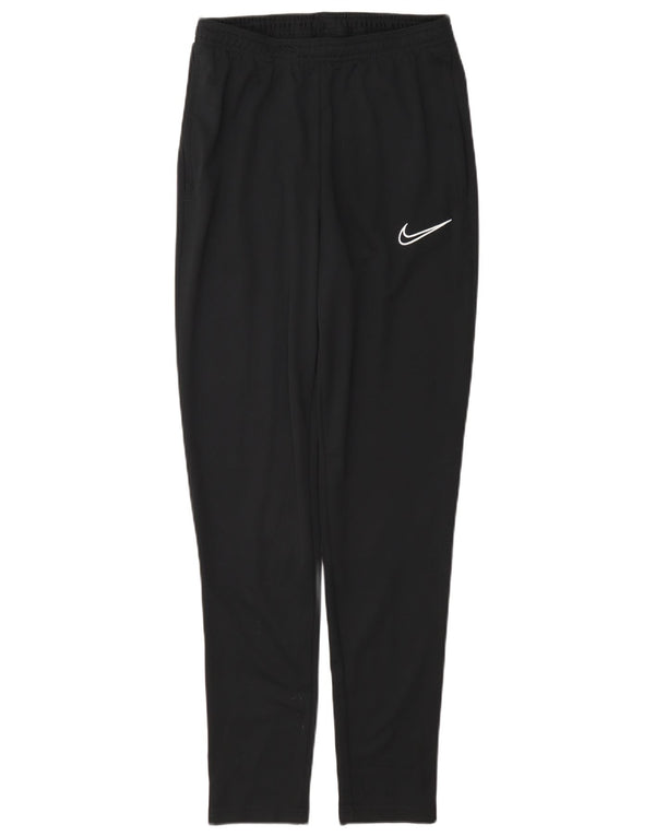 Nike Mens Dri Fit Tracksuit Trousers XS Navy Blue Polyester