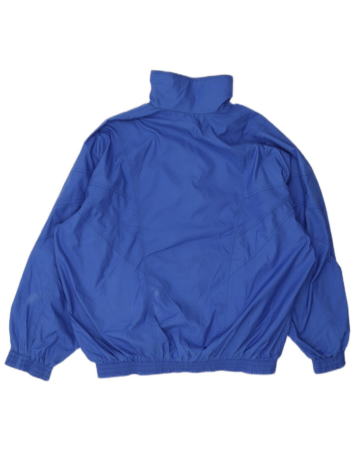 Ellesse Mens Tracksuit Top Jacket UK 38 Medium Blue Polyester