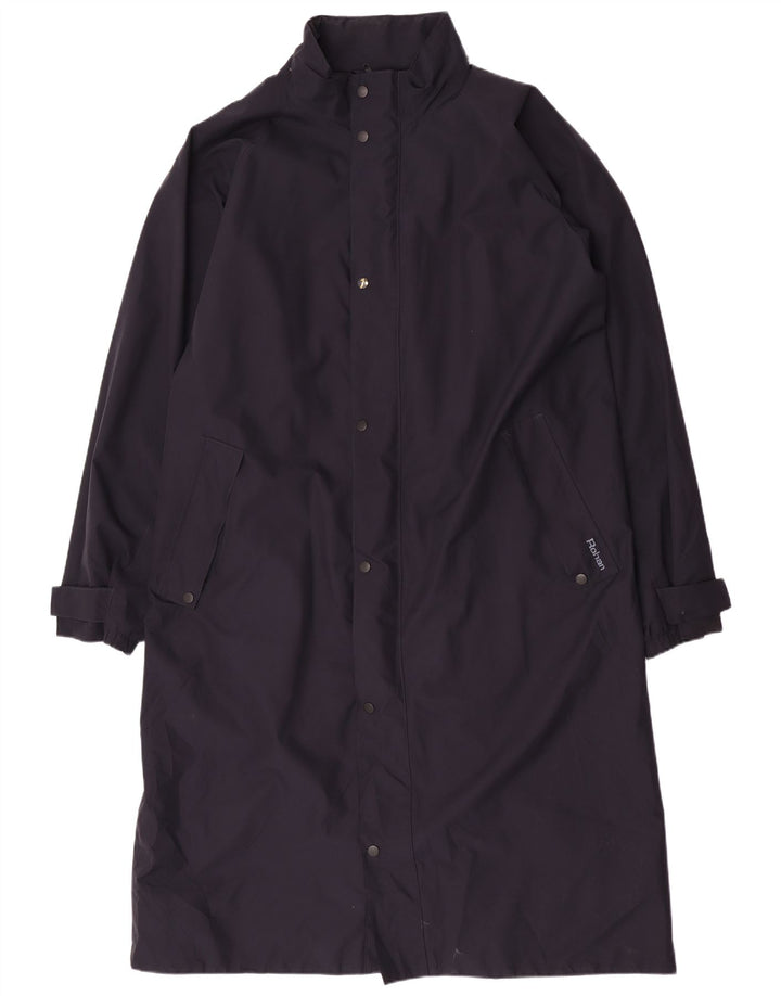 Rohan Mens Raincoat UK 40 Large Navy Blue Polyester