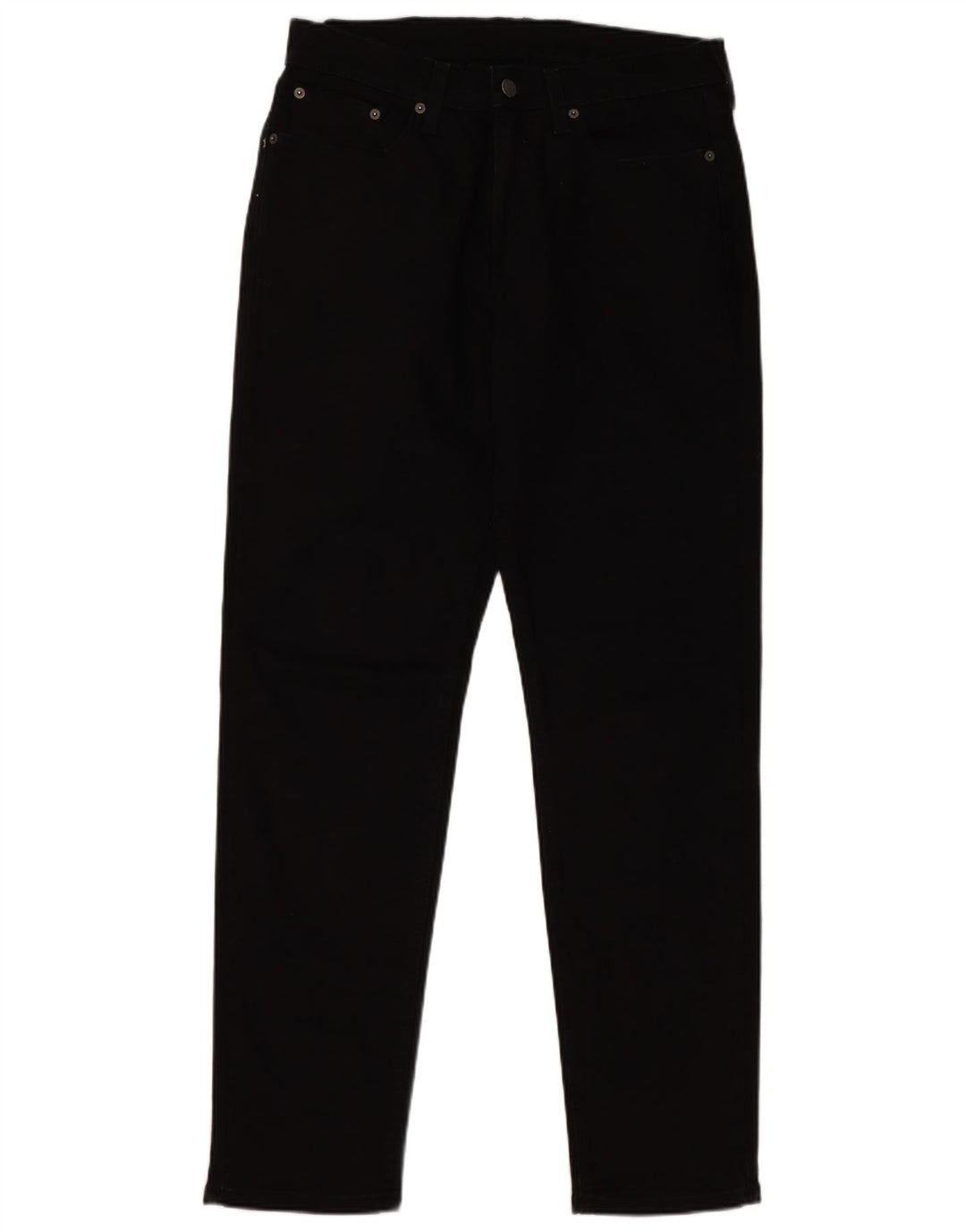 LEVI'S Mens 531 Slim Jeans W32 L32 Black Cotton