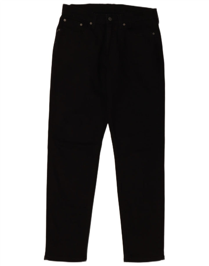 LEVI'S Mens 531 Slim Jeans W32 L32 Black Cotton