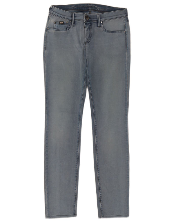 Gas Womens Jegging Skinny Jeans W25 L32 Blue Cotton