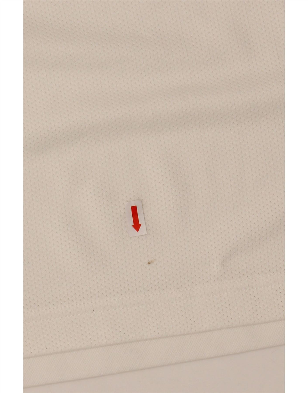 NIKE Mens Polo Shirt UK 42/44 Large White Colourblock Polyester