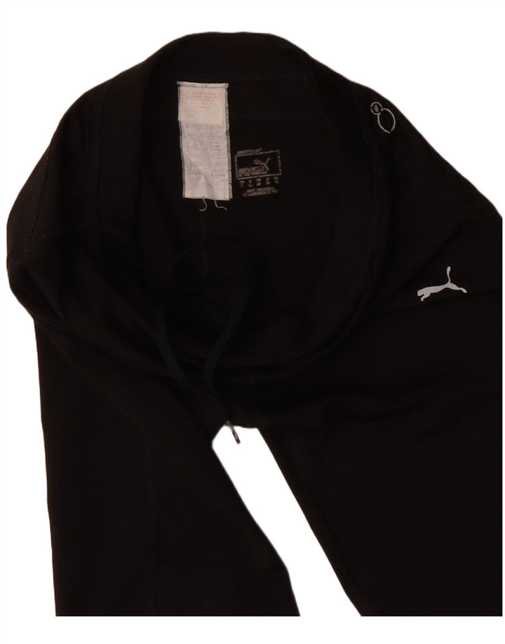 PUMA Womens Capri Leggings UK 4 XS  Black