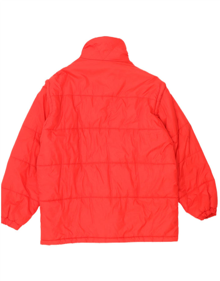 Vintage Mens Ski Jacket UK 42 XL Red Polyester