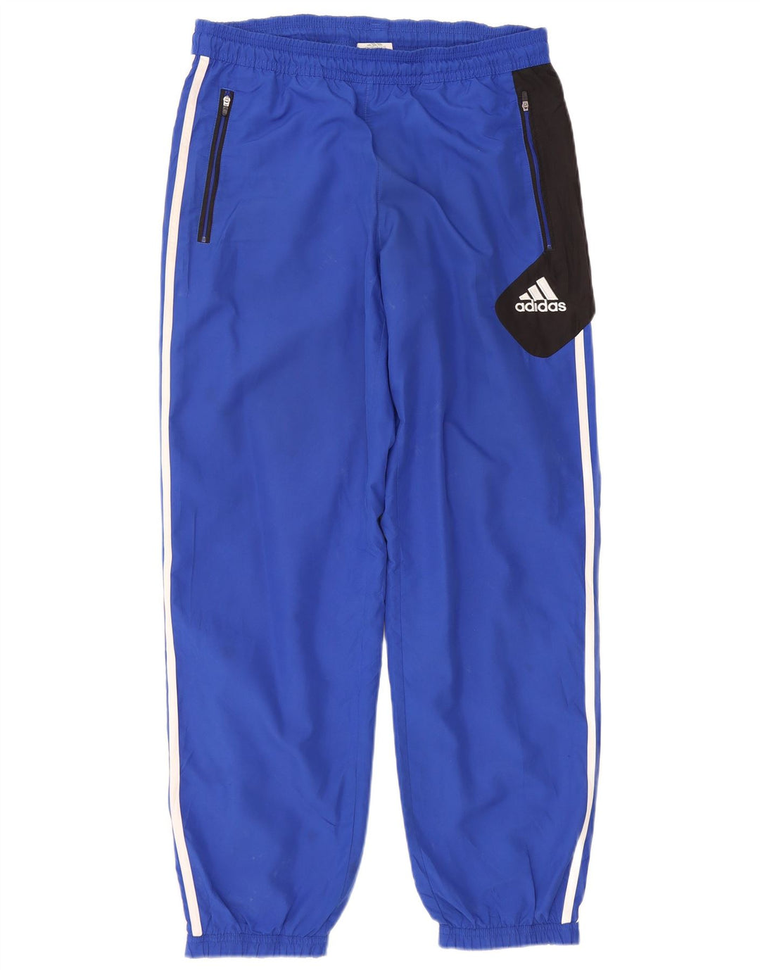 ADIDAS Mens Tracksuit Trousers Joggers UK 40/42 Medium  Blue Colourblock