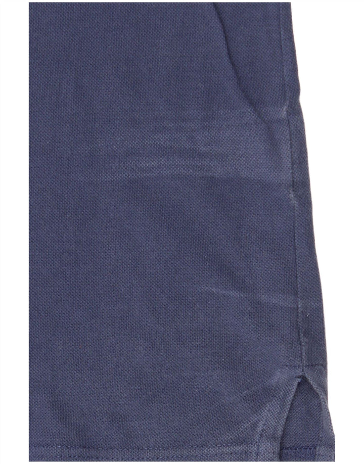 FRED PERRY Mens Polo Shirt Small Navy Blue