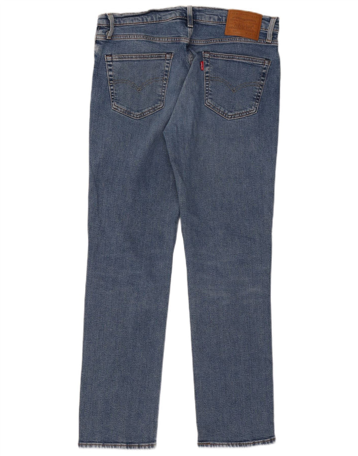 Levi's Mens 511 Slim Jeans W34 L30 Blue Cotton