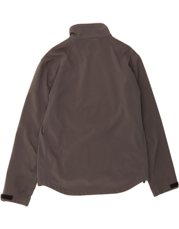 RUSSELL ATHLETIC Mens Windbreaker Jacket UK 40 Large Grey Vintage Russell Athletic and Second-Hand Russell Athletic from Messina Hembry 