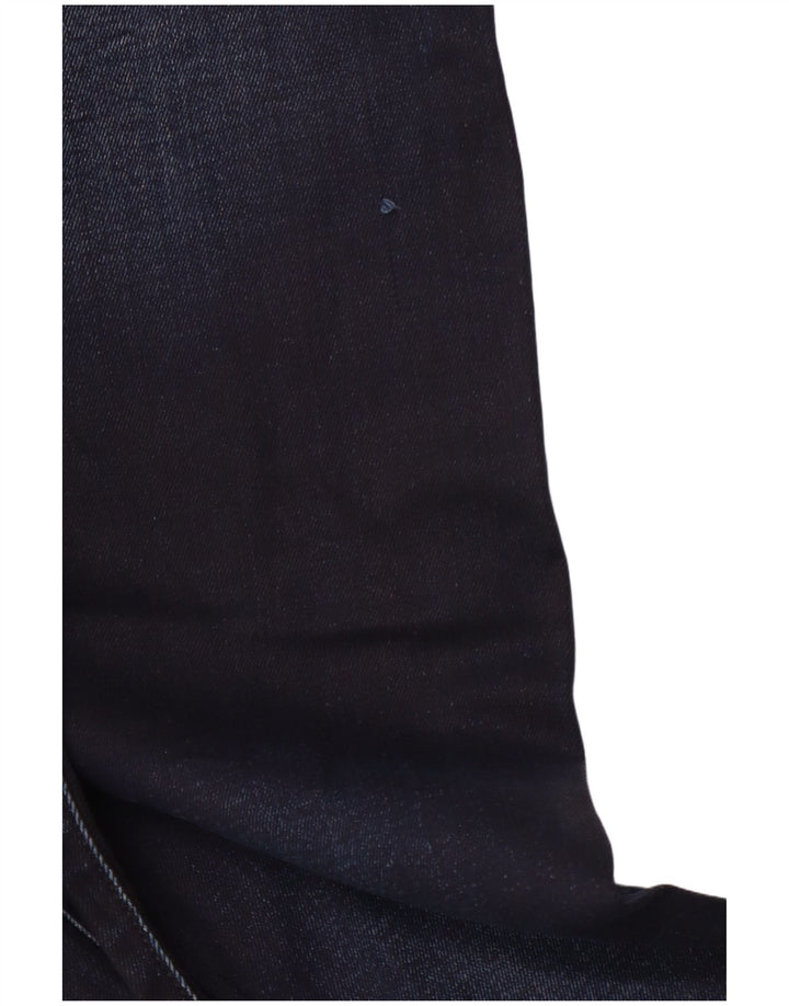 G-STAR Womens 3301 Slim Jeans W29 L30 Navy Blue Cotton