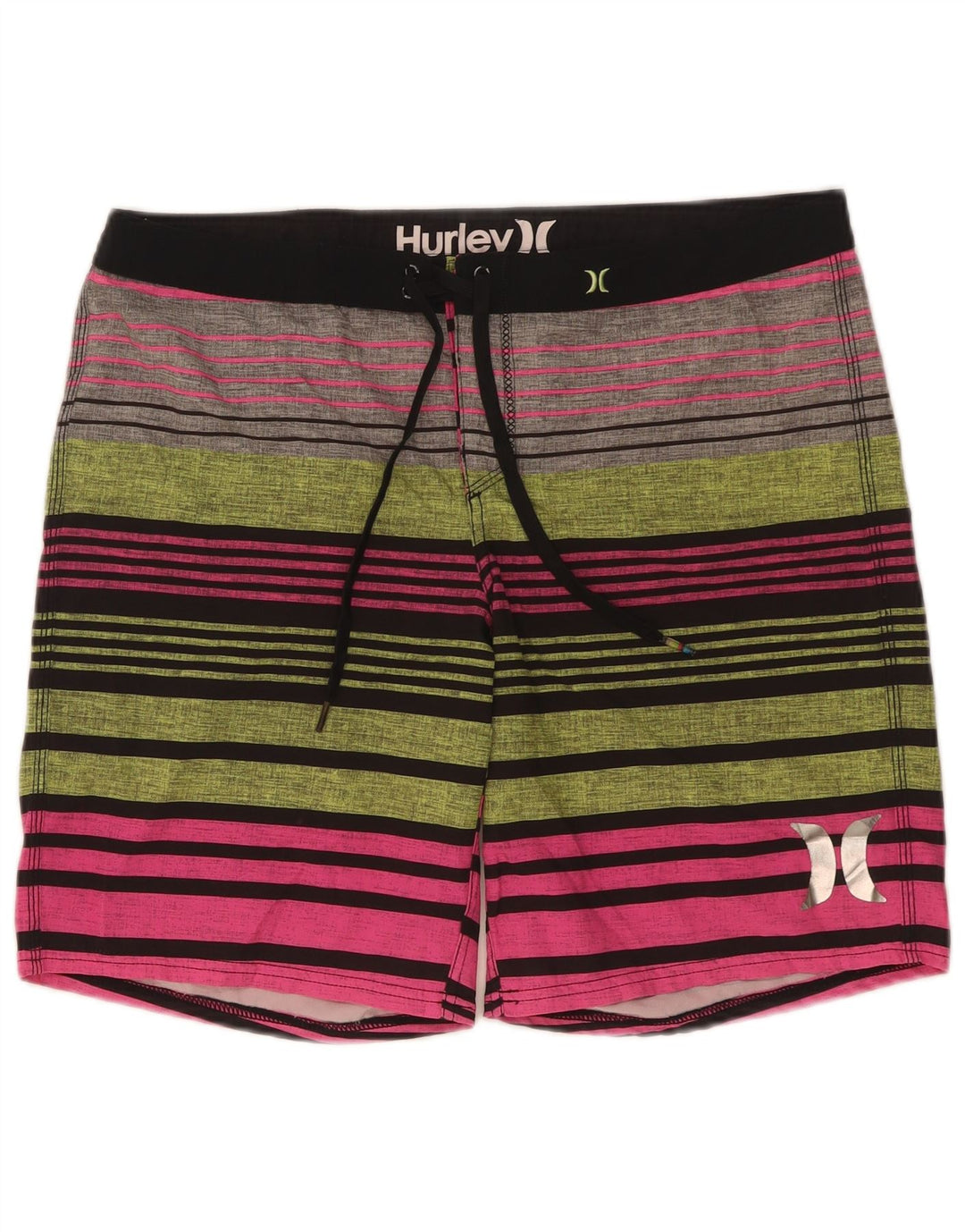 Hurley Mens Phantom Swimming Shorts Medium Multicoloured Striped