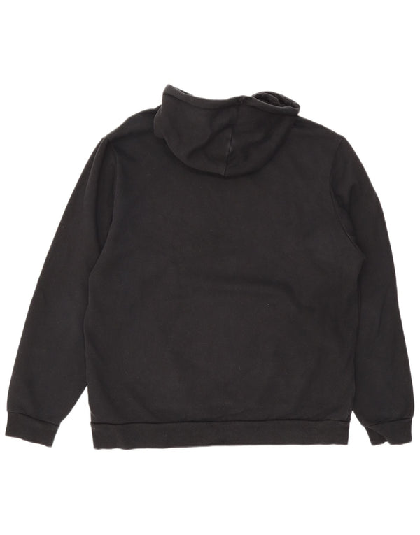 Puma Mens Graphic Hoodie Jumper XL Black Cotton