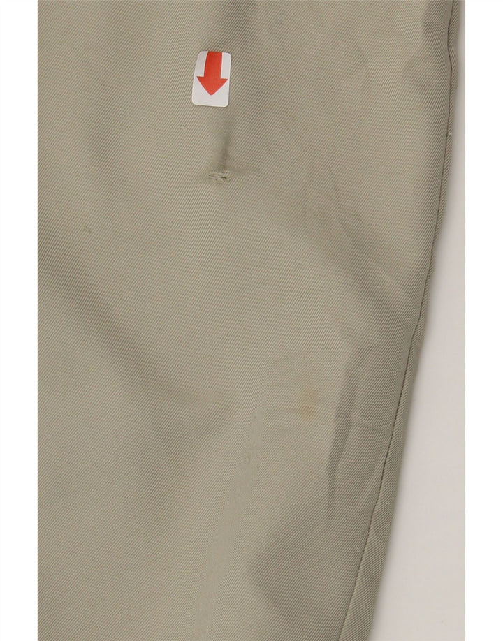 VINTAGE Mens Chino Shorts W32 Medium Beige Polyester Vintage Vintage and Second-Hand Vintage from Messina Hembry 