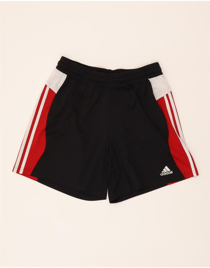 ADIDAS Womens Climacool Sport Shorts UK 16/18 Large Black Colourblock