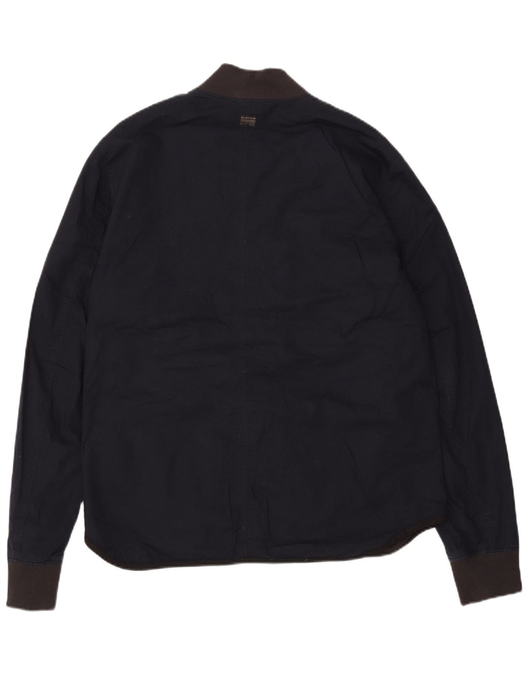 G-STAR Mens Bomber Jacket UK 42 XL Navy Blue