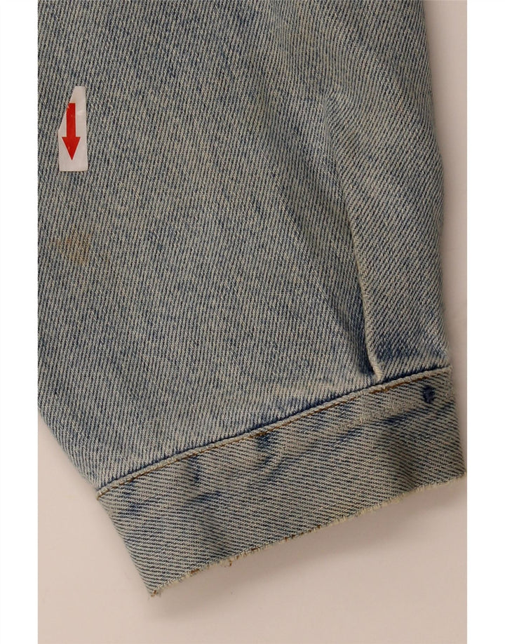 El Charro Mens Denim Jacket UK 42 XL Blue Cotton