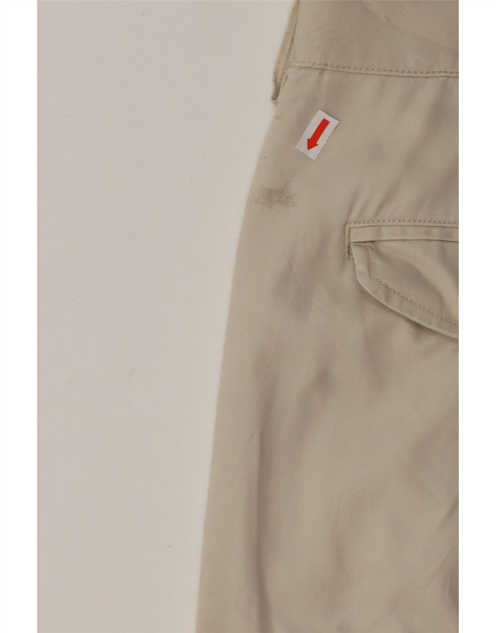 POLO RALPH LAUREN Mens Pegged Chino Trousers W38 L32 Beige Cotton