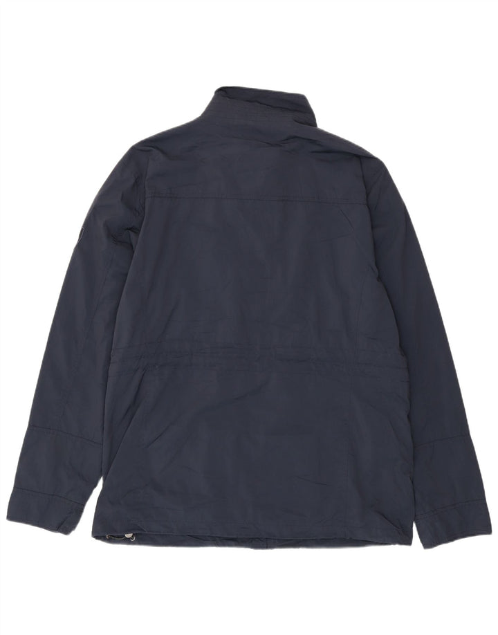 TOMMY HILFIGER Mens Utility Jacket UK 42 XL Navy Blue Polyester