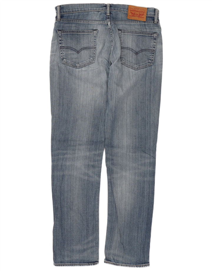 LEVI'S Mens 511 Slim Jeans W32 L32 Blue Cotton