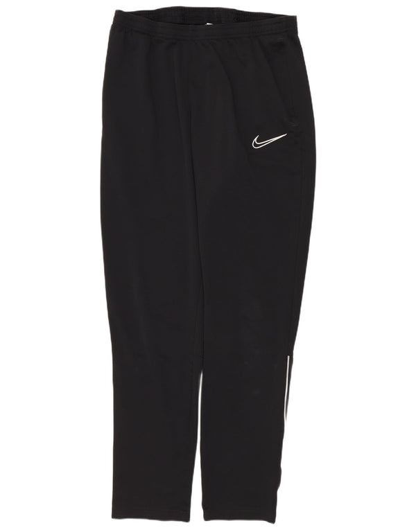 Nike Mens Dri Fit Tracksuit Trousers Large Black Polyester