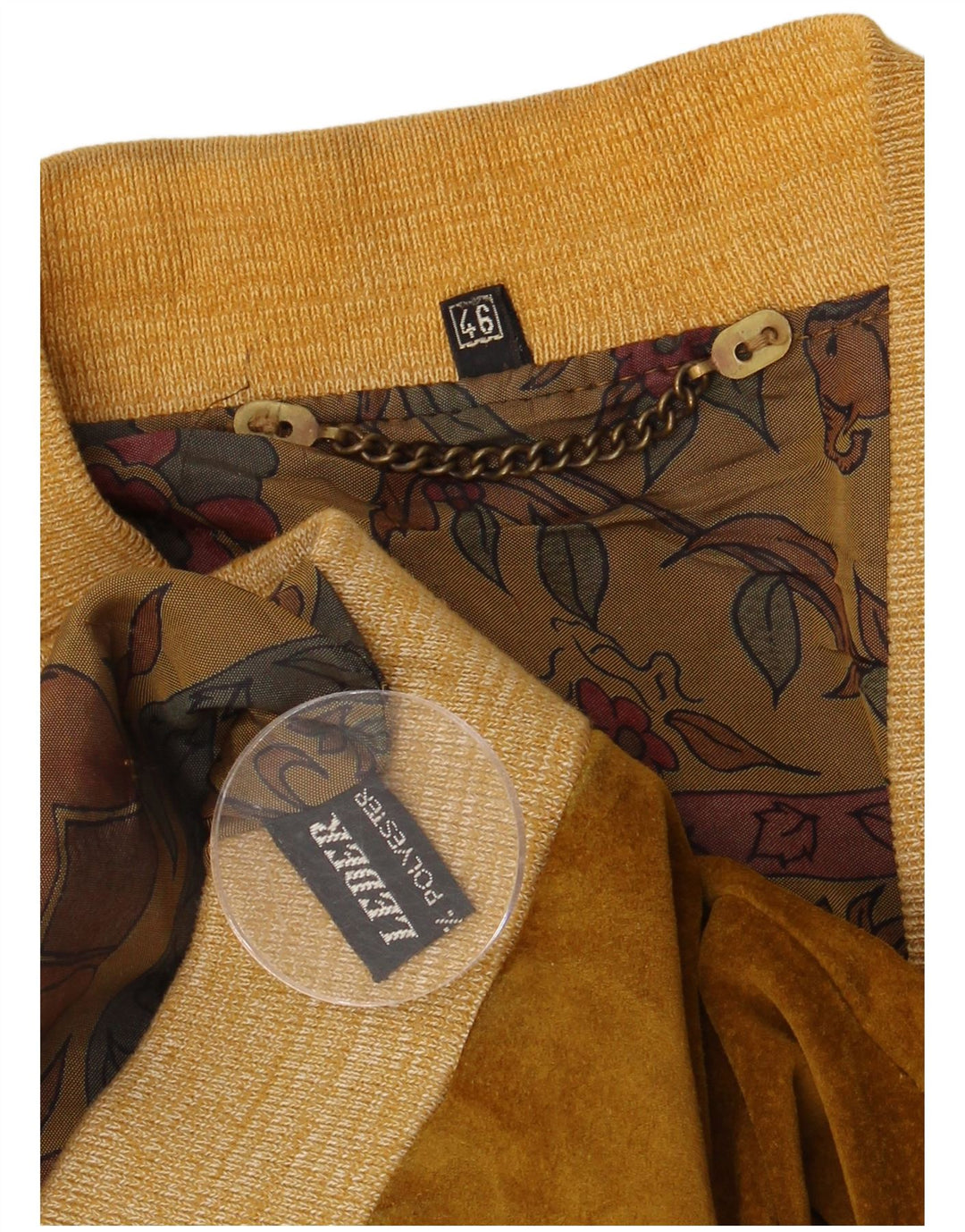 Vintage Womens Oversized Suede Bomber Jacket IT 46 Large Brown Leather