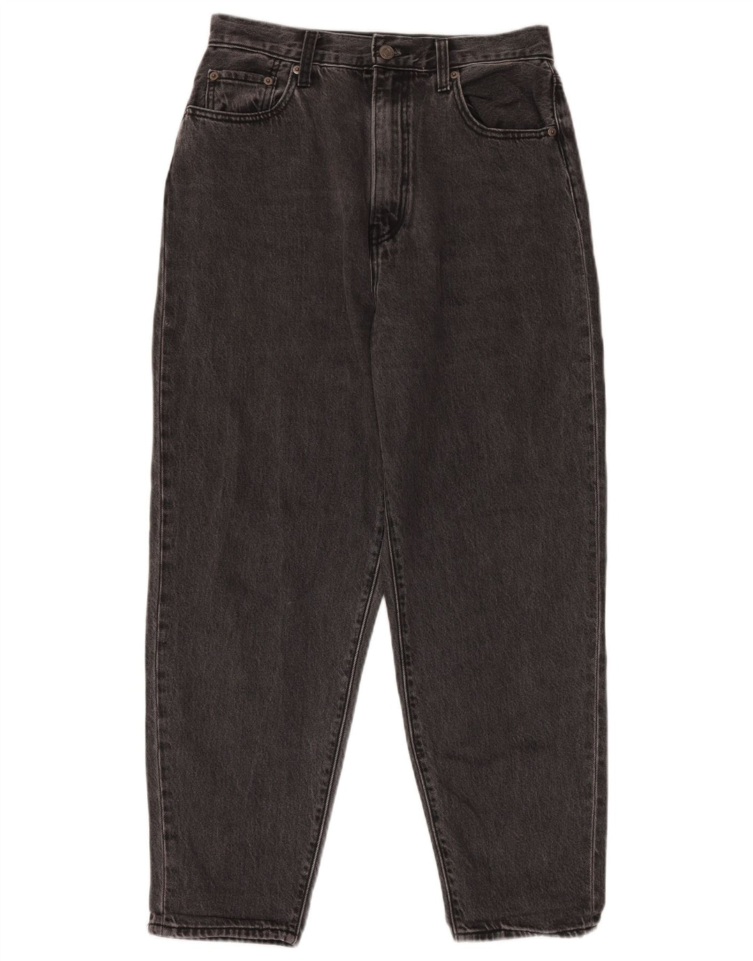 LEVI'S Womens Loose Fit High Waist Jeans W29 L27 Grey Cotton