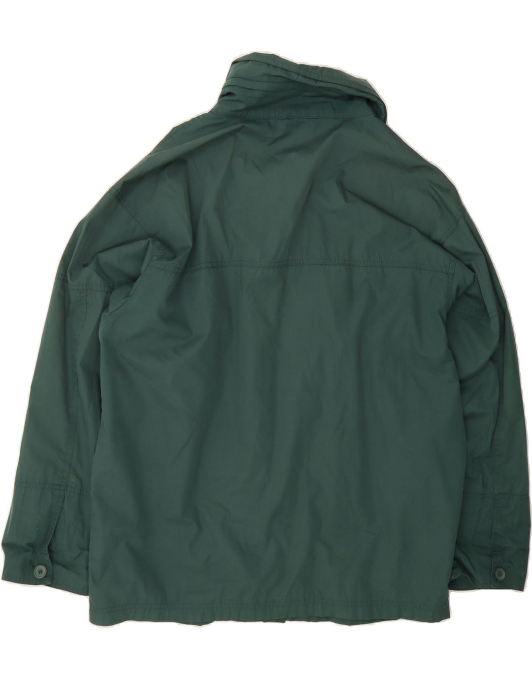 SLAM Mens Utility Jacket UK 40 Large Green Polyester Vintage Slam and Second-Hand Slam from Messina Hembry 