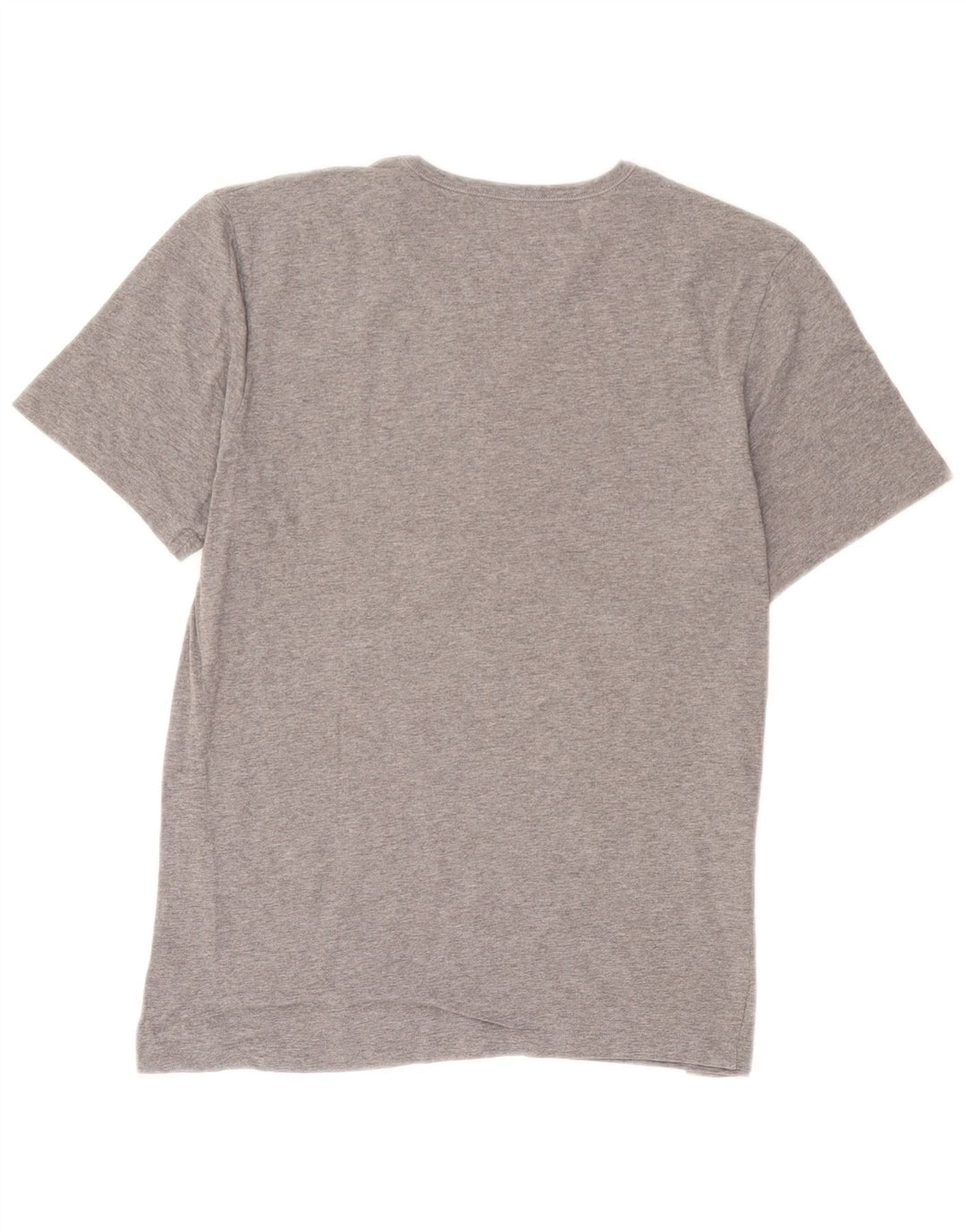 Hugo Boss Mens T-Shirt Top Medium Grey Flecked Cotton