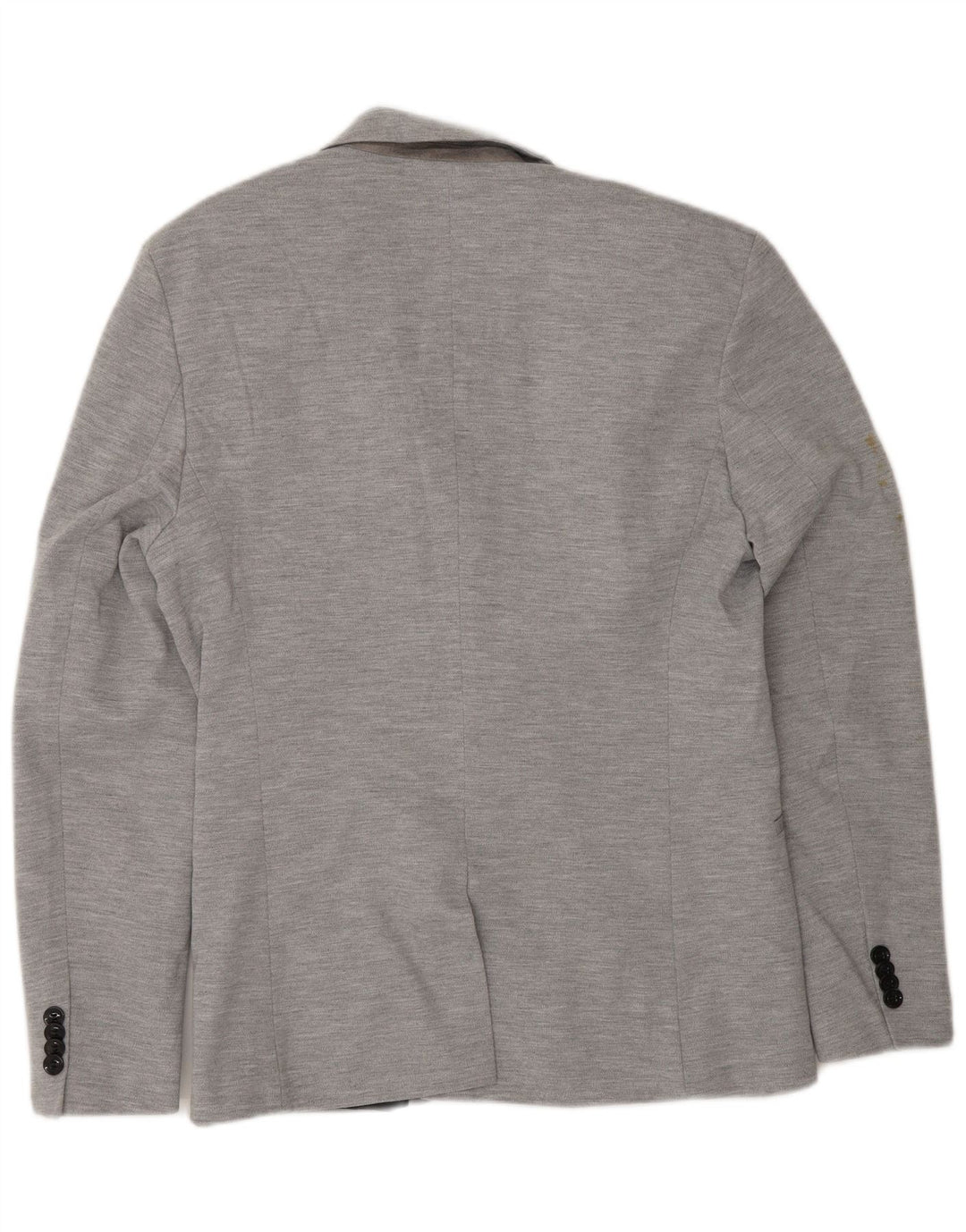 Zara Mens 2 Button Blazer Jacket UK 40 Large Grey
