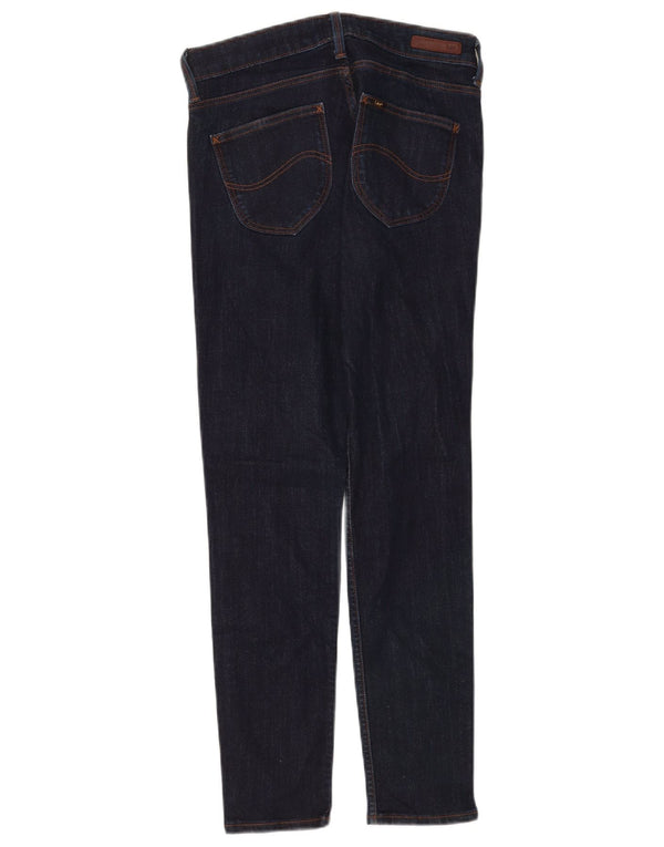 Lee Womens Scarlett Skinny Jeans W28 L28 Navy Blue Cotton