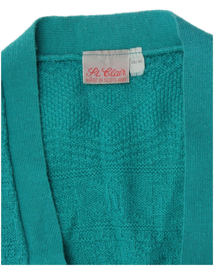St. Clair Womens Cardigan Sweater EU 38/40 Medium Blue