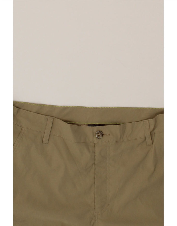 EDDIE BAUER Mens Chino Shorts W36 Large Beige Nylon Vintage Eddie Bauer and Second-Hand Eddie Bauer from Messina Hembry 