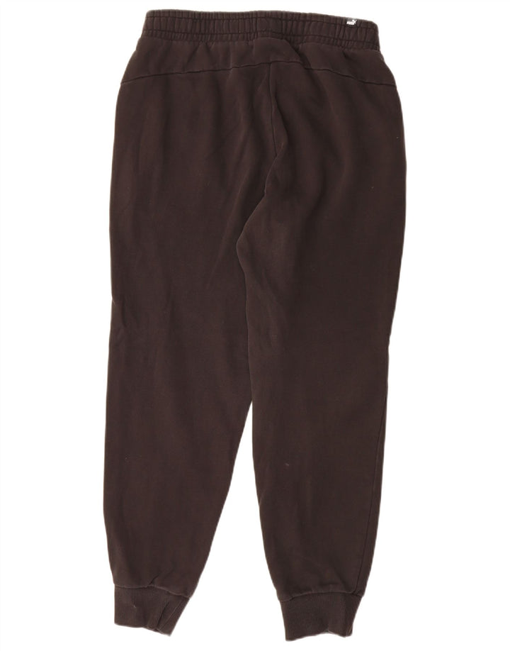 Puma Mens Tracksuit Trousers Joggers Medium  Black Cotton