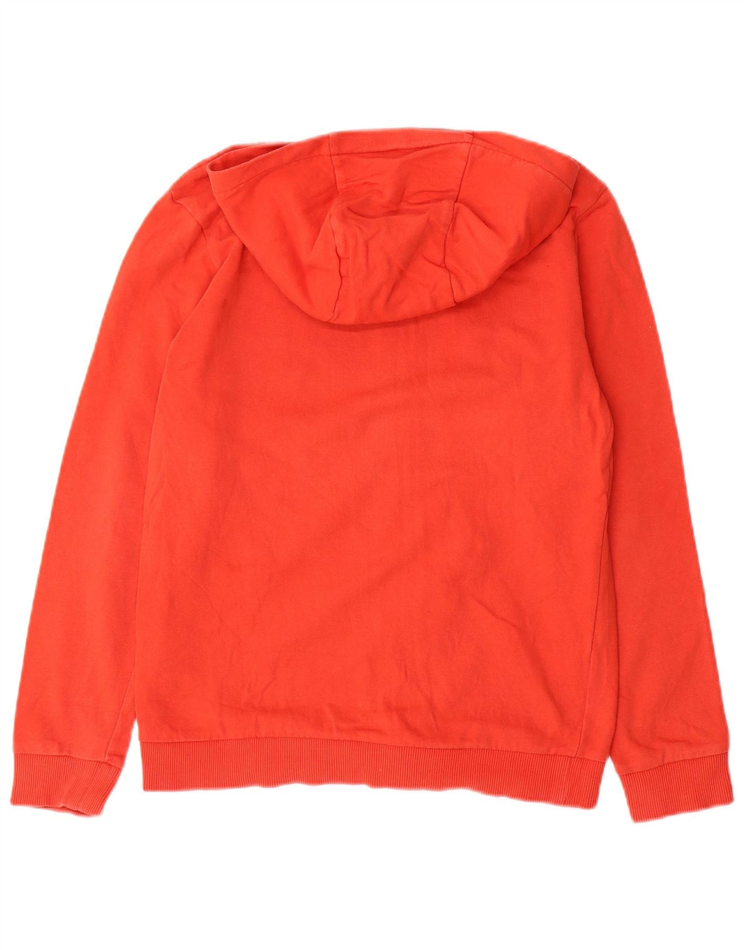 NAPAPIJRI Boys Zip Hoodie Sweater 13-14 Years Red Cotton