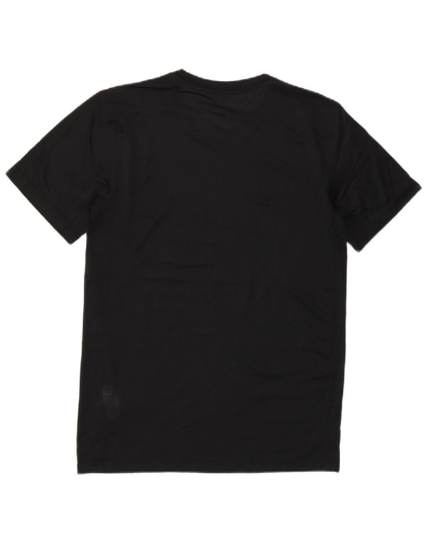 Nike Mens Dri Fit T-Shirt Top Small Black Polyester