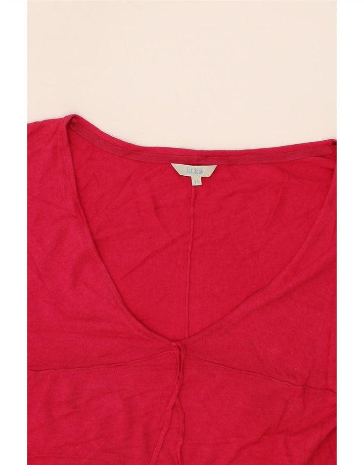 FAT FACE Womens Blouse Top UK 14 Medium Pink Vintage Fat Face and Second-Hand Fat Face from Messina Hembry 