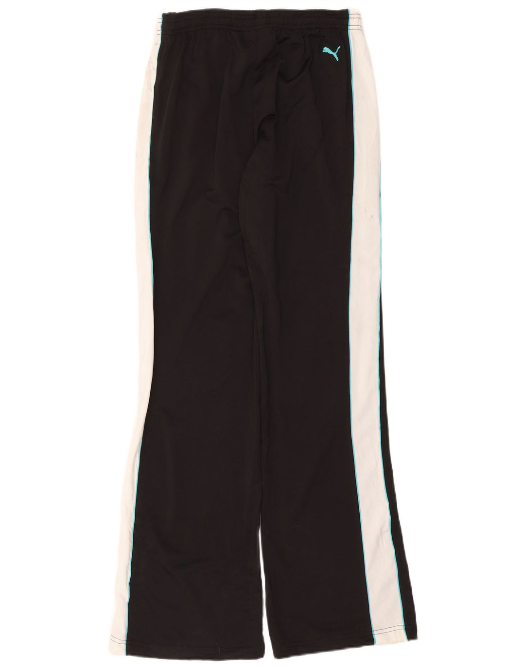 PUMA Womens Tracksuit Trousers UK 14 Large Black Colourblock Polyester