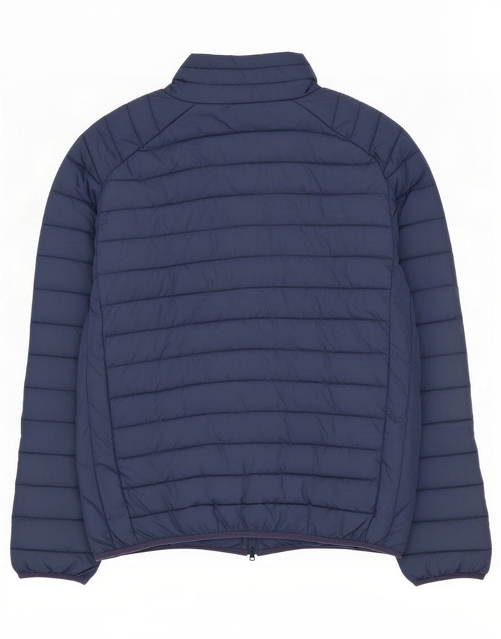 Ellesse Mens Padded Jacket UK 42 XL Navy Blue Polyester