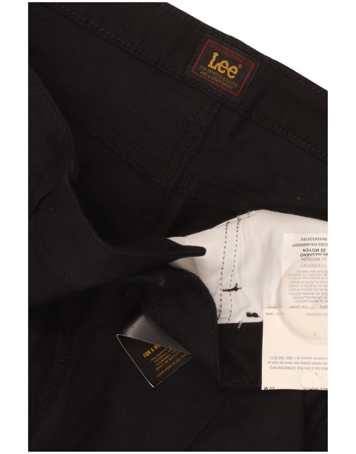 Lee Womens US 20 3XL W40 Black Cotton
