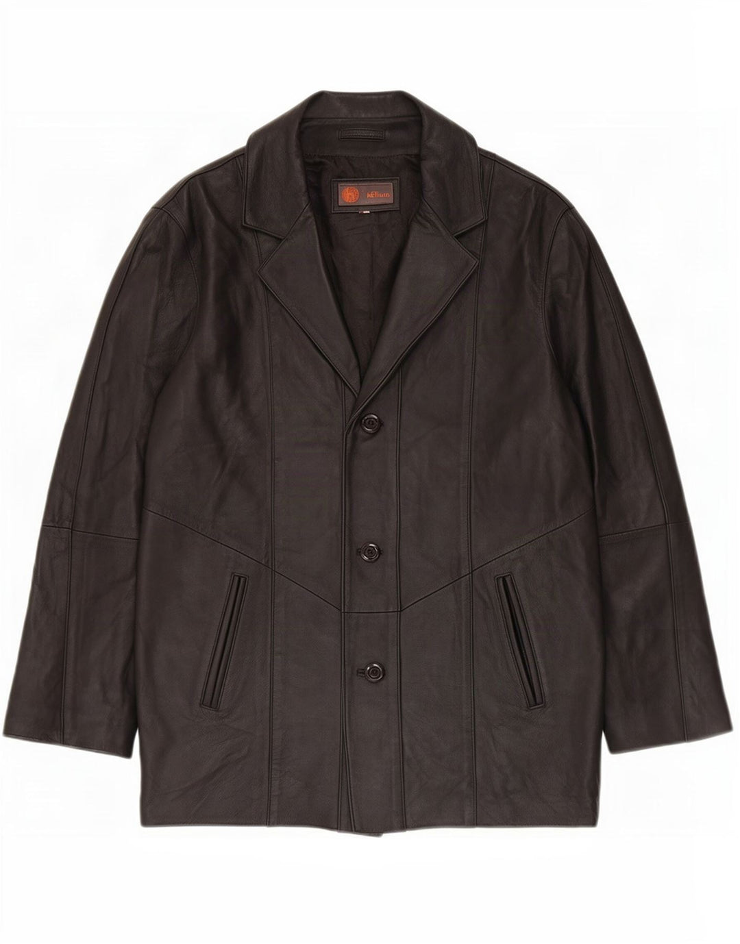 Helium Womens Leather Jacket UK 16 Large Black