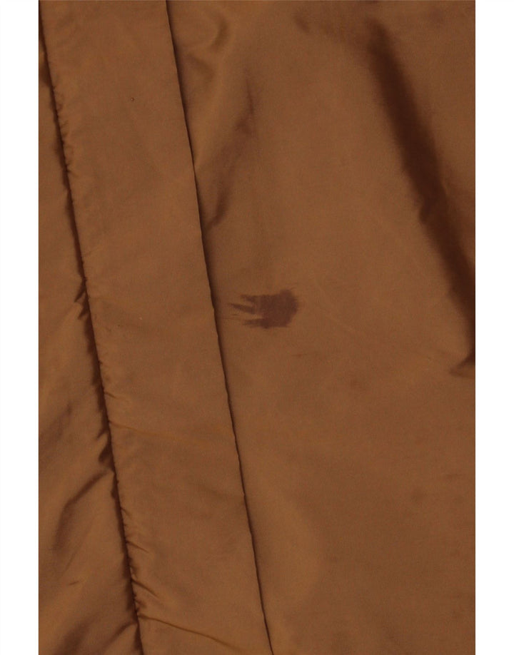 MAX MARA Womens Weekend Hooded Oversized Rain Jacket UK 8 Small Brown