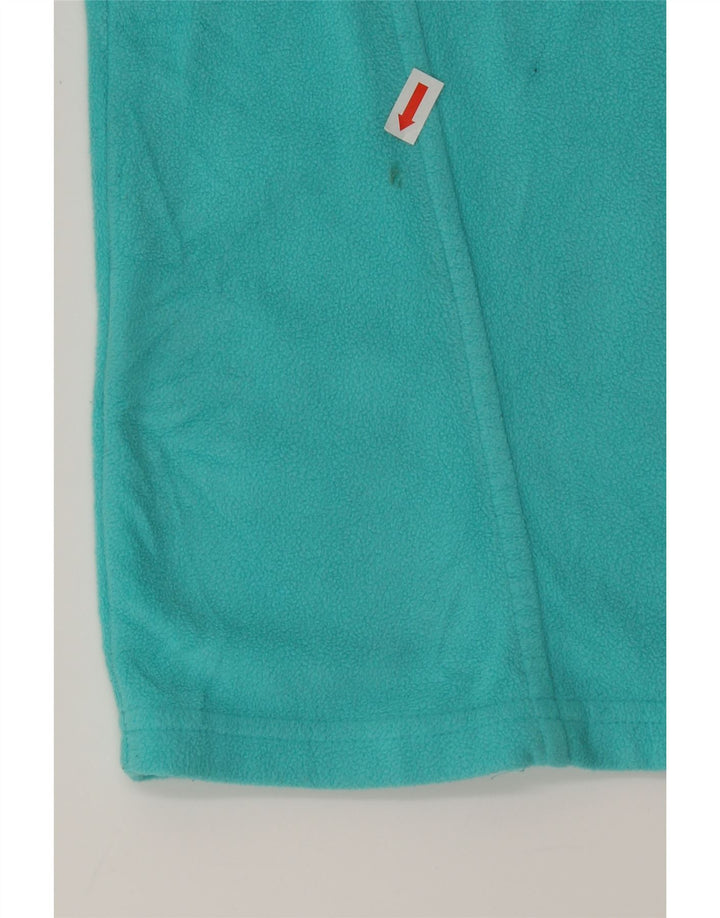 EDDIE BAUER Womens Fleece Jumper UK 6 XS Blue Polyester Vintage Eddie Bauer and Second-Hand Eddie Bauer from Messina Hembry 